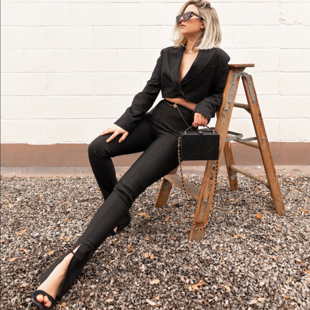 Zara flare bi stretch leggings sz XS